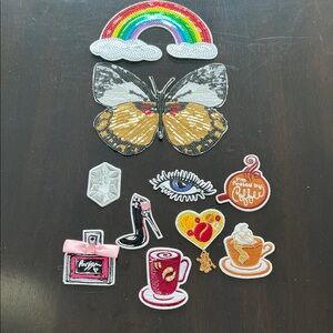 Patch set colorful Embroidered Patch Set